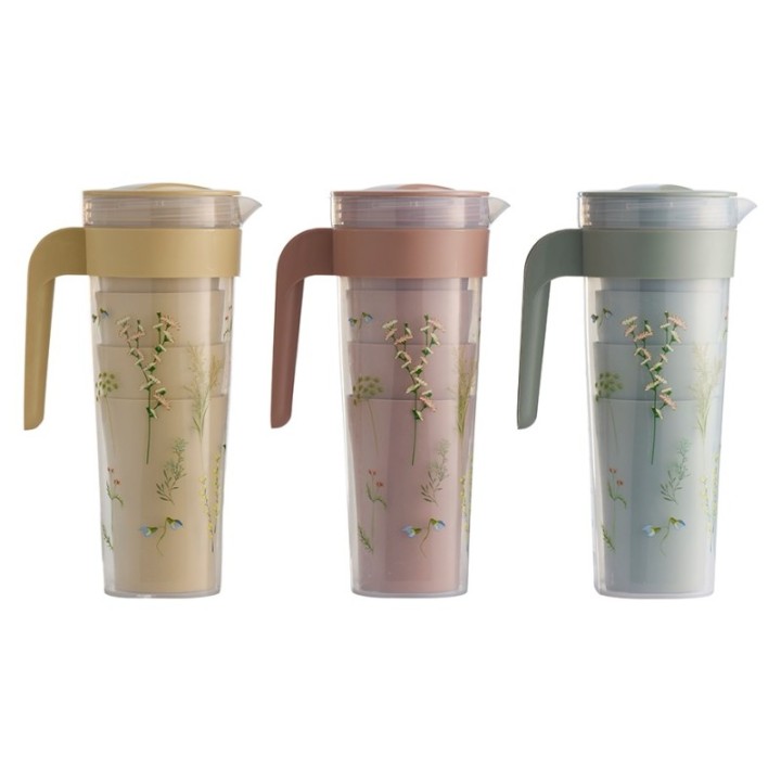 DAY Useful Everyday Jug incl. 4 glasses 40 cl yellow