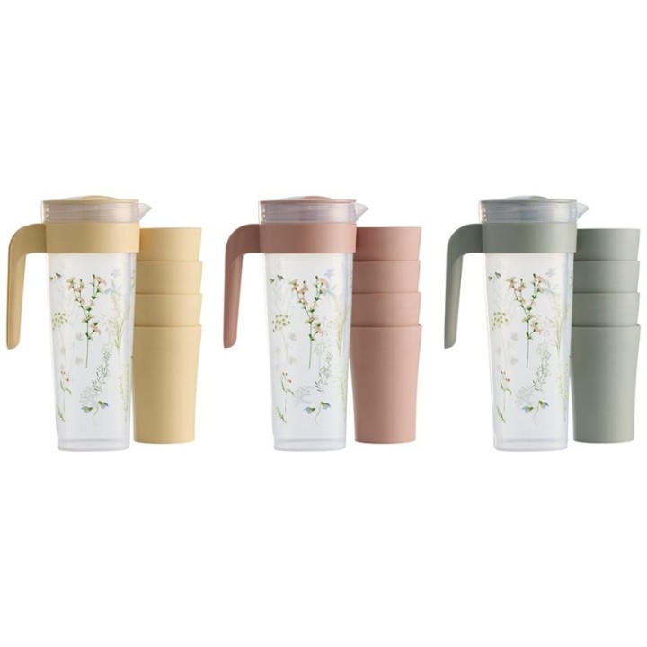DAY Useful Everyday Jug incl. 4 glasses 40 cl yellow