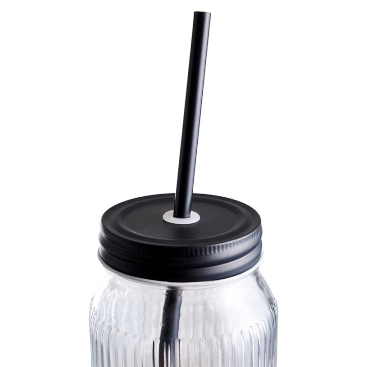 DAY Useful Everyday Drinking glass with straw 45 cl