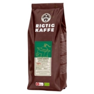 Rigtig Kaffe Organic Chanchamayo 400g Whole coffee beans