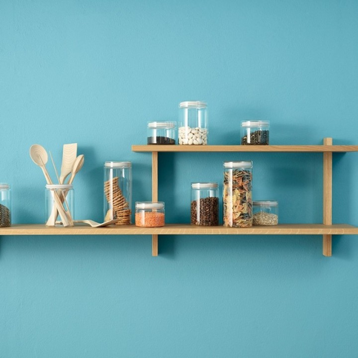 RIG-TIG Store-It Storage Jar 0.5 L Gray