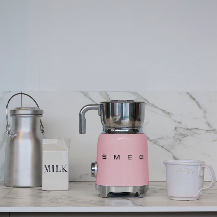 Smeg MFF01PKEU Milk Frother Pink