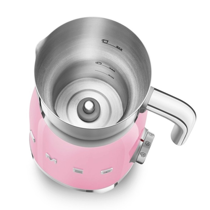 Smeg MFF01PKEU Milk Frother Pink