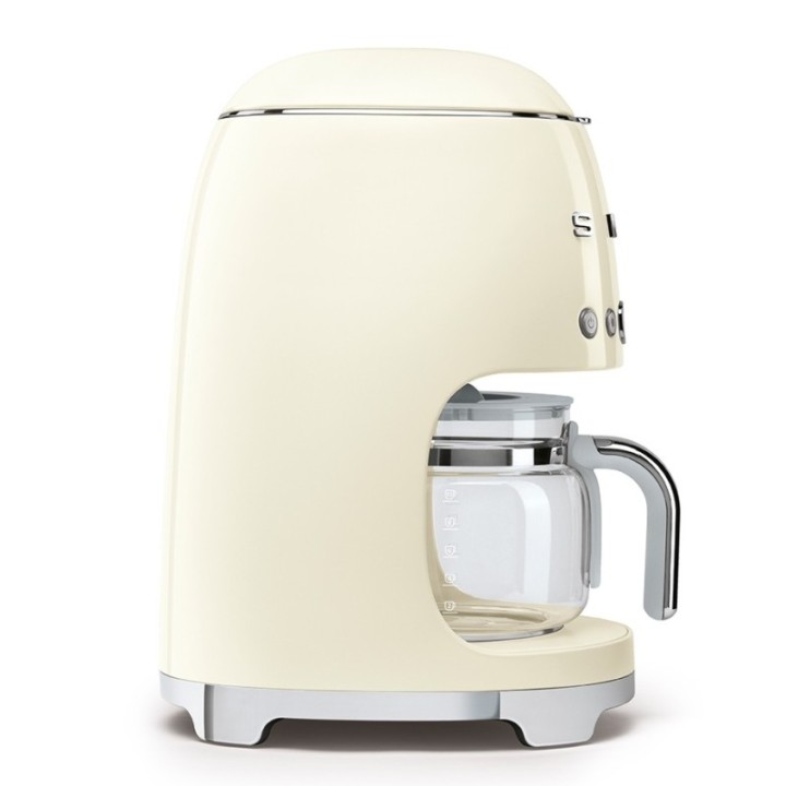 Smeg DCF02CREU Drip Coffee Machine Cream