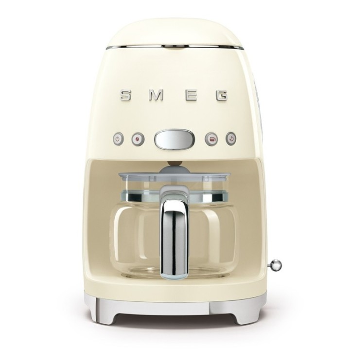 Smeg DCF02CREU Drip Coffee Machine Cream