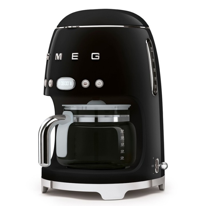 Smeg DCF02BLEU Drip Coffee Maker Black