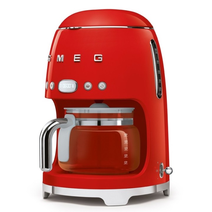 Smeg DCF02RDEU Drip Coffee Maker Red