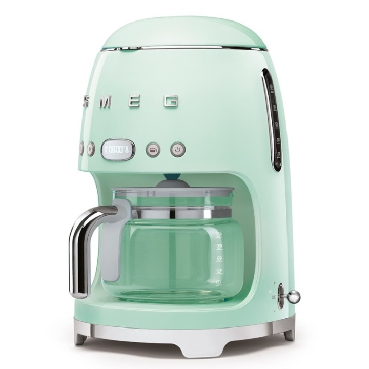 Smeg DCF02PGEU Drip Coffee Maker Pastel Green