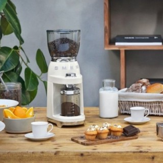Smeg CGF11CREU Coffee grinder Cream