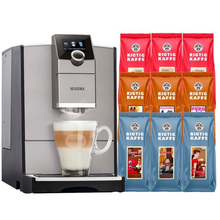 Nivona NICR 795 Titan Espresso machine Incl. 4.2 kg Rigtig Kaffe