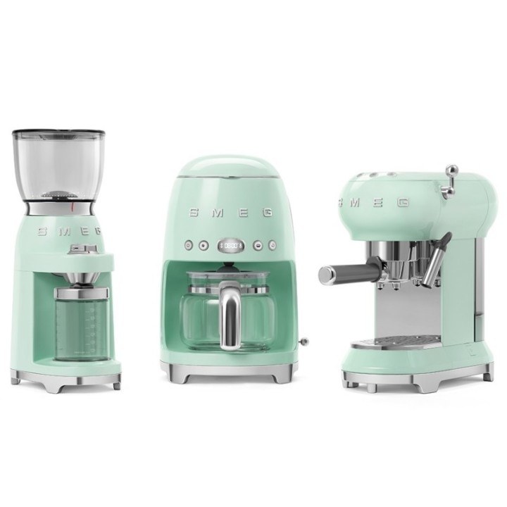 Smeg CGF11PGEU Coffee Grinder Pastel Green