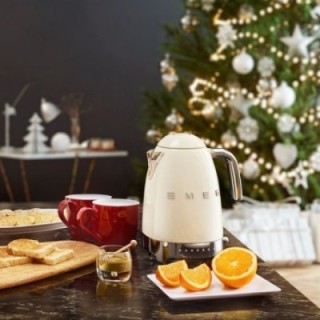 Smeg KLF04CREU Electric kettle with temperature control 1.7L Cream