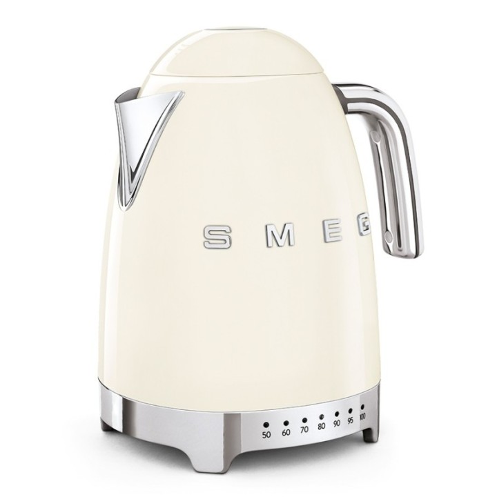 Smeg KLF04CREU Electric kettle with temperature control 1.7L Cream