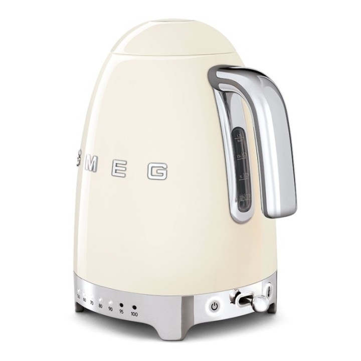Smeg KLF04CREU Electric kettle with temperature control 1.7L Cream
