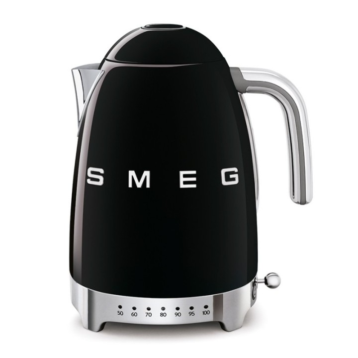 Smeg KLF04BLEU Electric kettle with temperature control 1.7L Black
