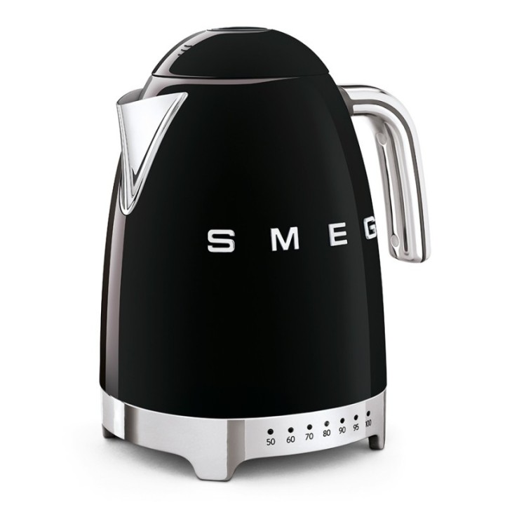 Smeg KLF04BLEU Electric kettle with temperature control 1.7L Black