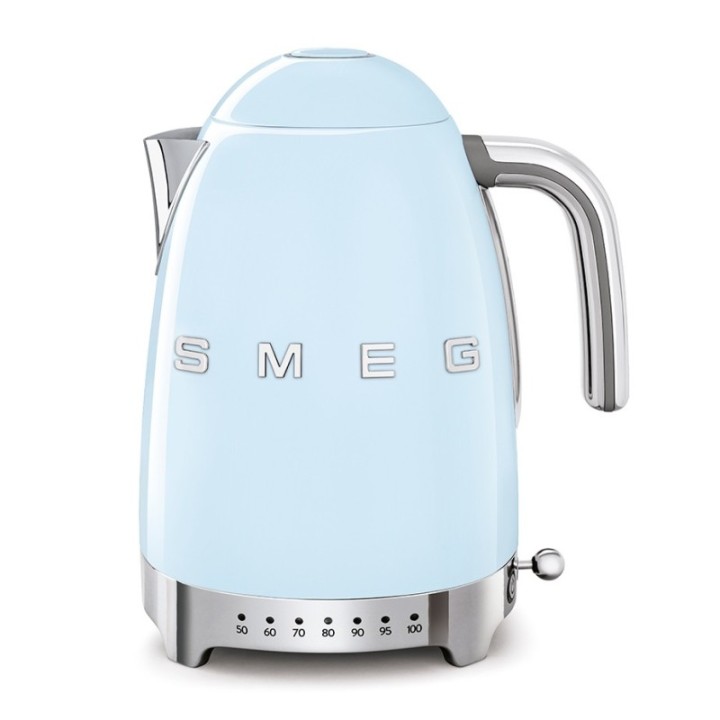Smeg KLF04PBEU Electric kettle with temperature control 1.7L Pastel blue