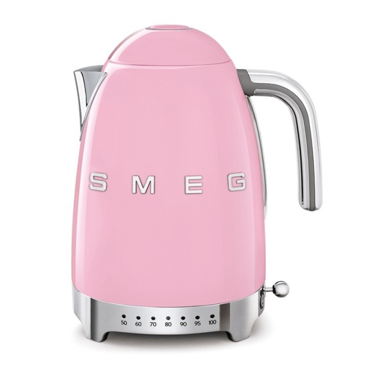 Smeg KLF04PKEU Electric kettle with temperature control 1.7 L Pink