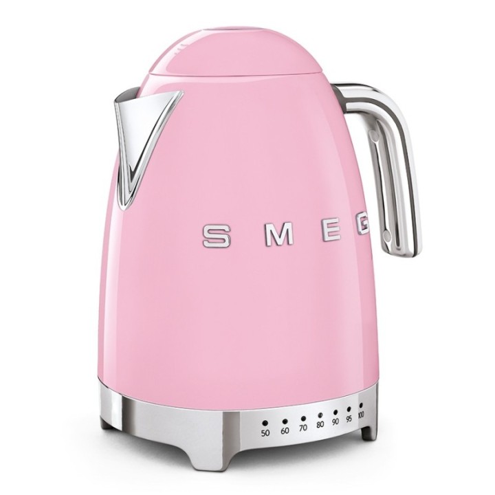 Smeg KLF04PKEU Electric kettle with temperature control 1.7 L Pink