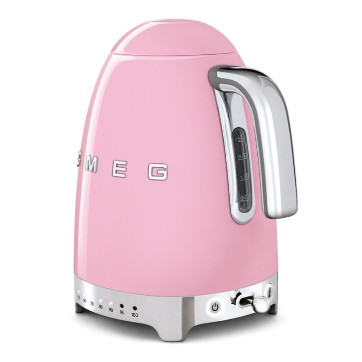 Smeg KLF04PKEU Electric kettle with temperature control 1.7 L Pink