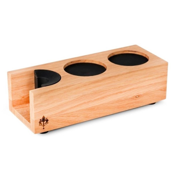 Eureka Double Tamper Station Oak