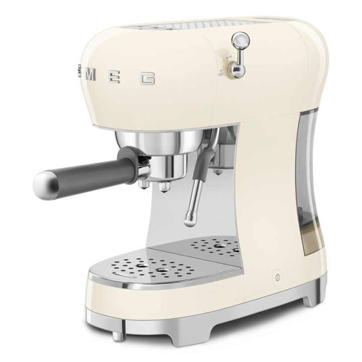 Smeg ECF02CREU Espresso machine Cream