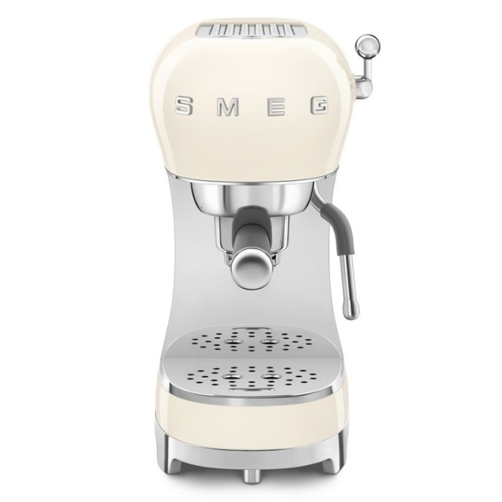 Smeg ECF02CREU Espresso machine Cream