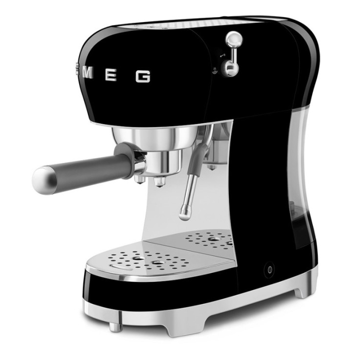 Smeg ECF02BLEU Espresso Machine Black