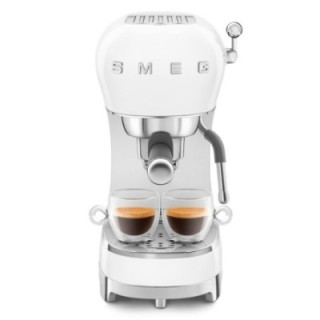 Smeg ECF02WHEU Espresso machine White