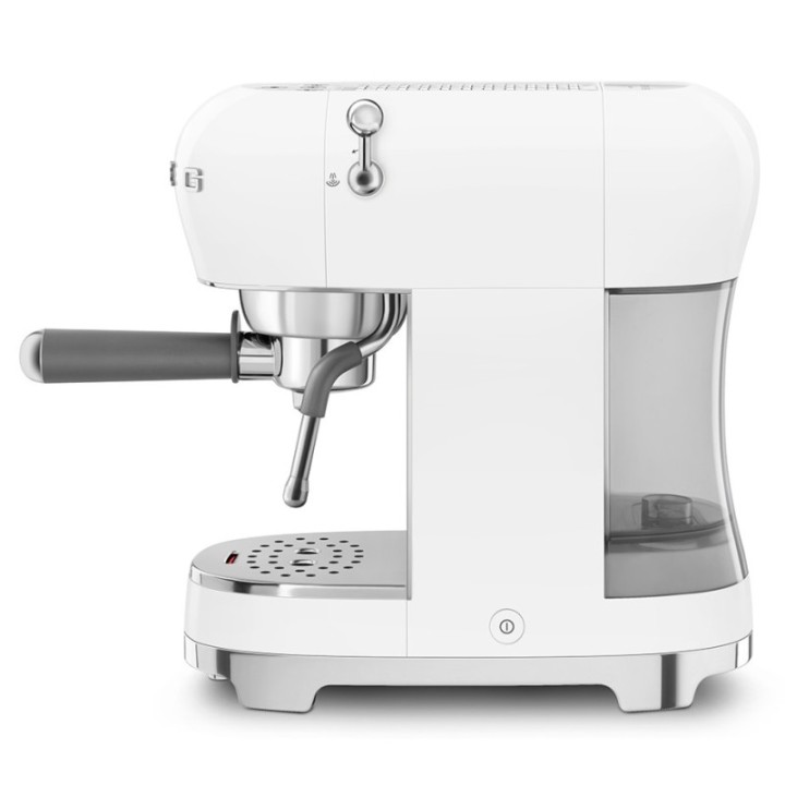 Smeg ECF02WHEU Espresso machine White