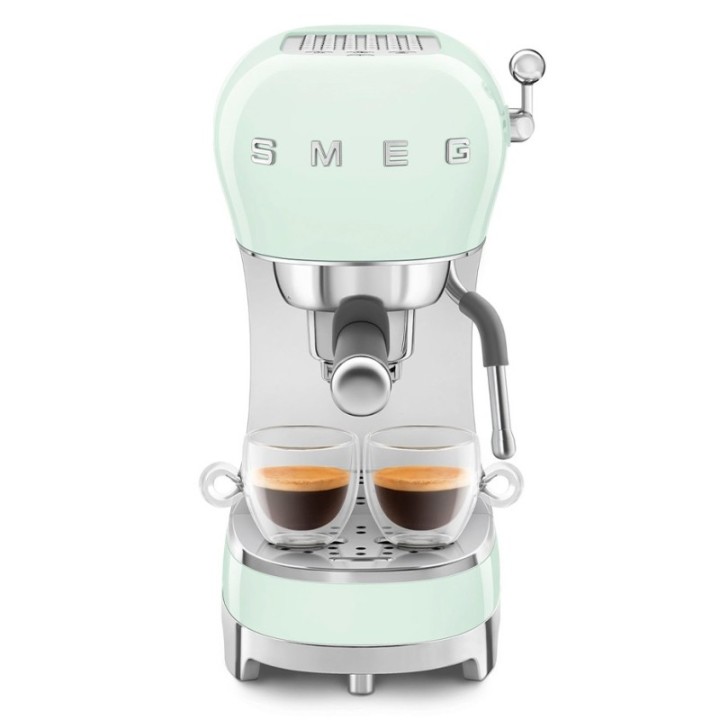 Smeg ECF02PGEU Espresso machine Pastel green
