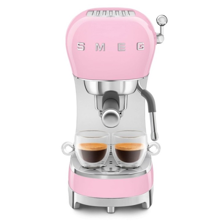 Smeg ECF02PKEU Espresso Machine Pink