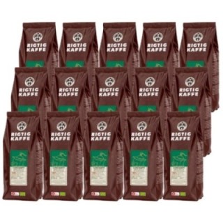Rigtig Kaffe Organic Chanchamayo 15x400g Whole coffee beans