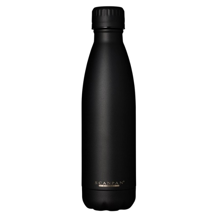 Scanpan Insulated bottle 0.5 L Black