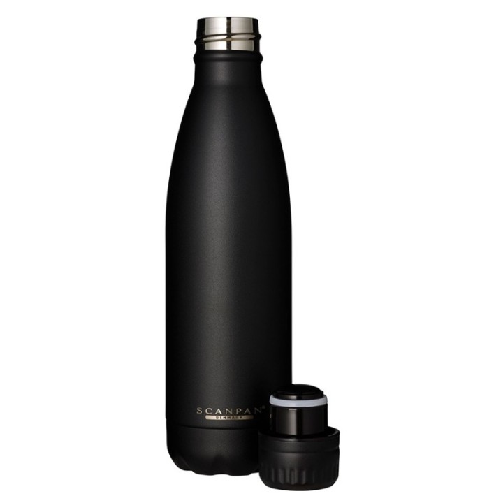 Scanpan Insulated bottle 0.5 L Black