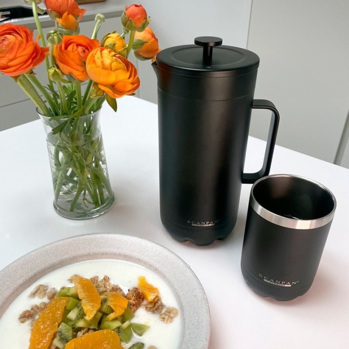 Scanpan Thermo 1 L French Press Black