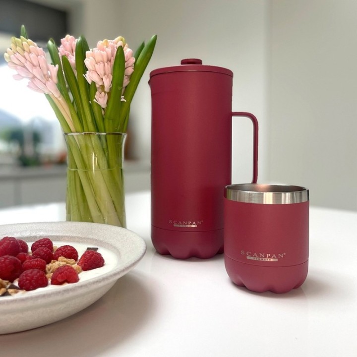 Scanpan Thermo 1 L French press Persian Red