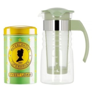 Hario Mizudashi Tea Brewer Mini 0.7 L Incl. Østerlandsk Thehus Sweet Lemon