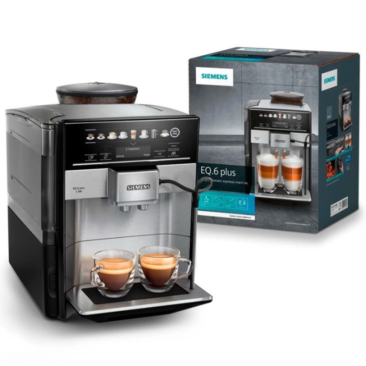 Siemens TE657313RW EQ6 s700 Incl. 6x400g Rigtig Kaffe Organic