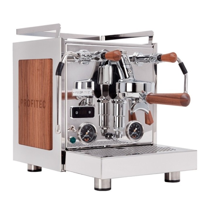 Profitec Pro 600 Devils Edition Walnut Wood Espresso Machine Incl. Eureka Mignon Turbo & Barista Equipment
