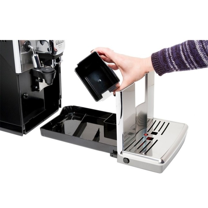 Gaggia Anima Deluxe Steel/Black Espresso machine Incl. 6x400g Rigtig Kaffe Organic