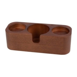 Motta Double Tamper Station Wood