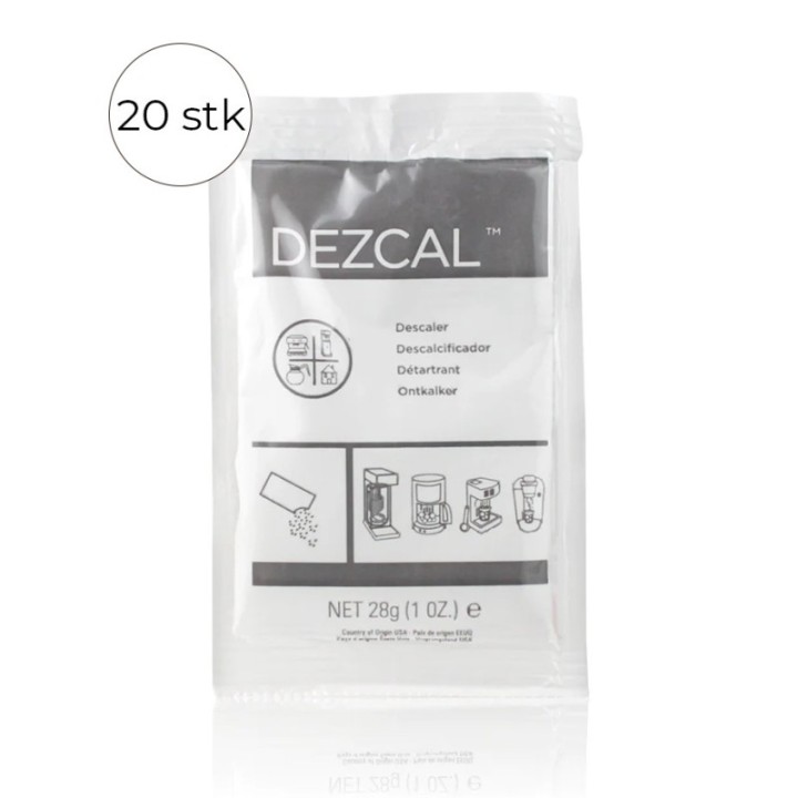Urnex Dezcal Descaling Powder 20 pcs