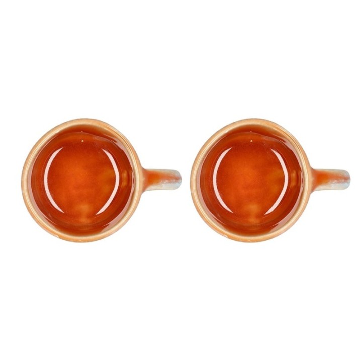 Villa Collection Styles Espresso cup 8 cl 2 pcs Blue/Amber