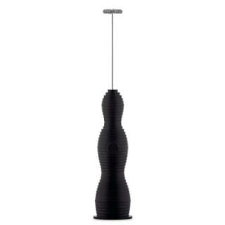 Alessi Pulcina Milk Frother Black