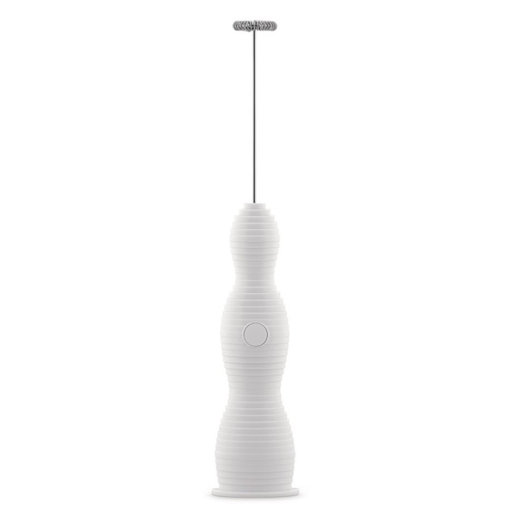 Alessi Pulcina Milk Frother White