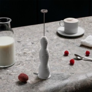 Alessi Pulcina Milk Frother White