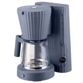 Alessi Plissé Coffee Machine Gray
