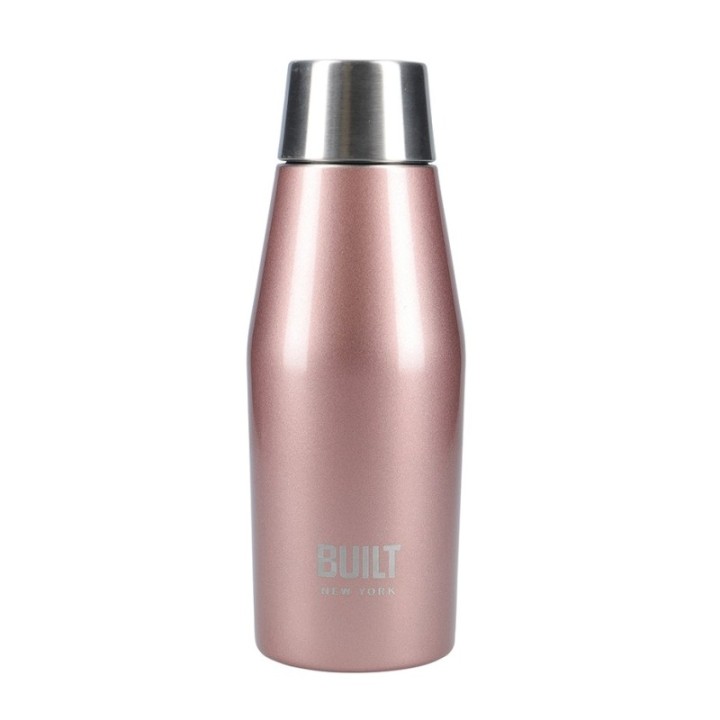 BUILT Perfect Seal Insulated Bottle 0.33 L Rose Gold