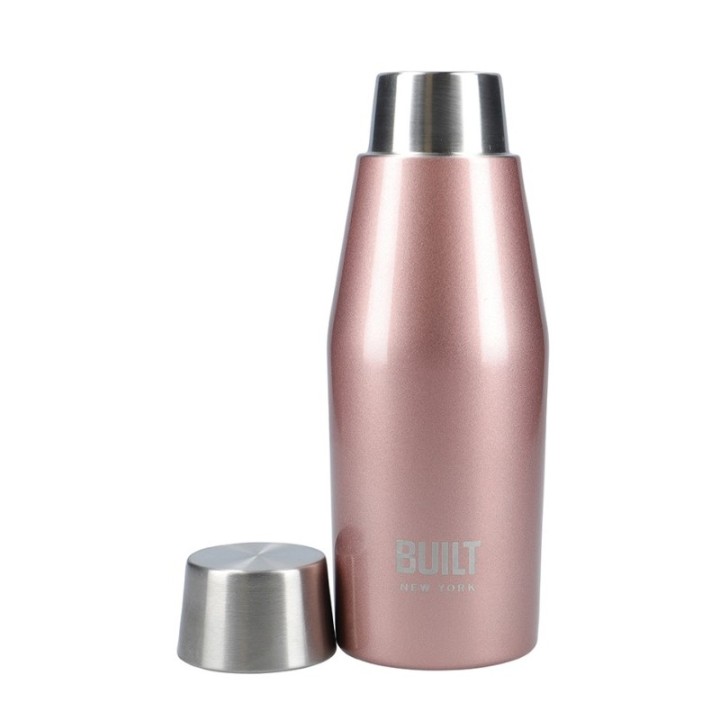 BUILT Perfect Seal Insulated Bottle 0.33 L Rose Gold